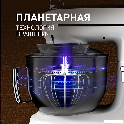 Планетарный миксер Weissgauff WSM 228 PDW Touch Screen Pro