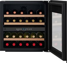 Винный шкаф Weissgauff WWCI-36 DB Dual Zone Винный шкаф Weissgauff WWCI-36 DB Dual Zone
