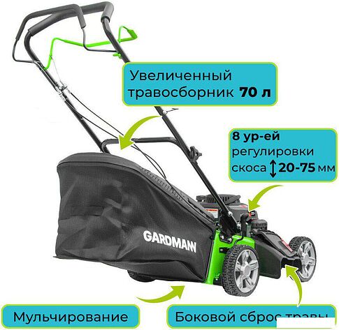 Газонокосилка Gardmann GML-465 SM