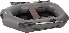 Гребная лодка Лоцман Гребная стандарт ЛС-200 ВНД (серый)