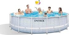 Каркасный бассейн Intex Prism Frame Chevron 26746 (488х122) Каркасный бассейн Intex Prism Frame Chevron 26746 (488х122)
