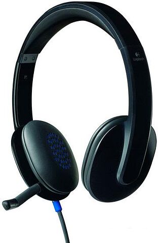 Наушники с микрофоном Logitech USB Headset H540