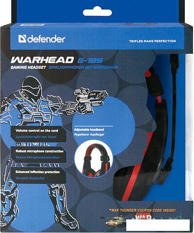 Наушники Defender Warhead G-185 [64106]