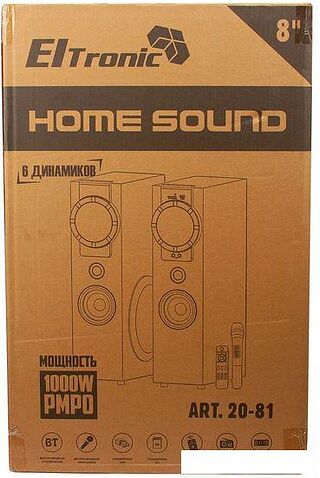 Акустика Eltronic 20-81 Home Sound (бордовый)