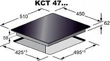 Варочная панель Kaiser KCT 4795 FI ElfAD