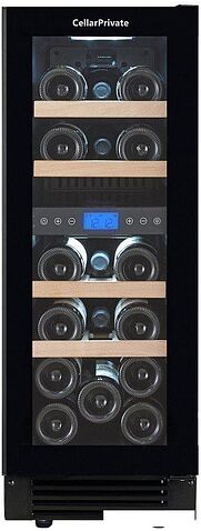 Винный шкаф Cellar Private CP017-2TBH со скрытой ручкой