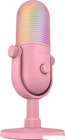 Проводной микрофон Razer Seiren V3 Chroma Quartz Pink