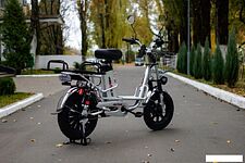 Электровелосипед AVM.Plus E-Alfa Fat (серый)