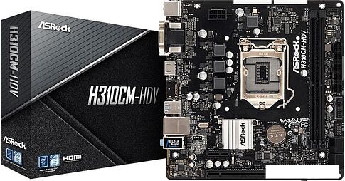 Материнская плата ASRock H310CM-HDV