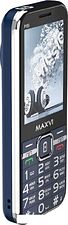 Кнопочный телефон Maxvi P18i (синий)