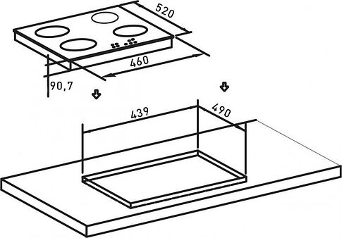 Варочная панель Making Oasis Everywhere P-3SBM