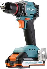 Дрель-шуруповерт Sturm CD1860BL (с 2-мя АКБ, кейс)