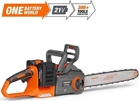 Аккумуляторная пила Daewoo Power DACS 1642Li Set (с 2-мя АКБ)