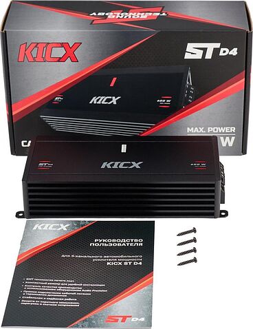 Автомобильный усилитель KICX ST D4