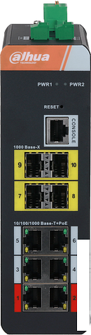 Управляемый коммутатор 2-го уровня Dahua DH-IS4410-6GT-120