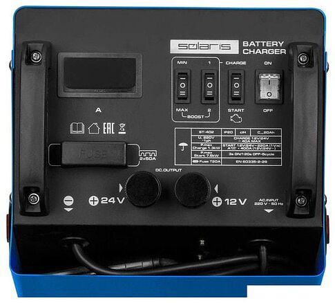 Пуско-зарядное устройство Solaris ST-402
