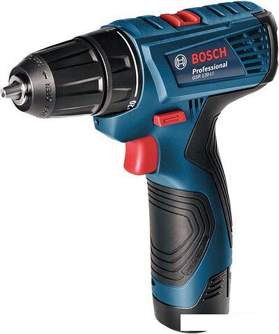 Дрель-шуруповерт Bosch GSR 120-LI Professional 06019F7001 (с 2-мя АКБ, кейс)