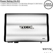 Автомобильный усилитель Recoil S810