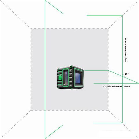 Лазерный нивелир ADA Instruments Cube 3D Green Professional Edition A00545