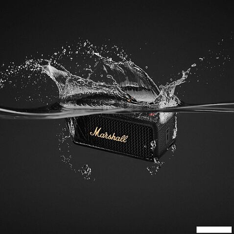 Беспроводная колонка Marshall Emberton III (черный/латунь)