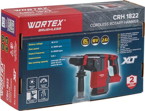 Перфоратор Wortex CRH 1822 Solo 1334920 (без АКБ)