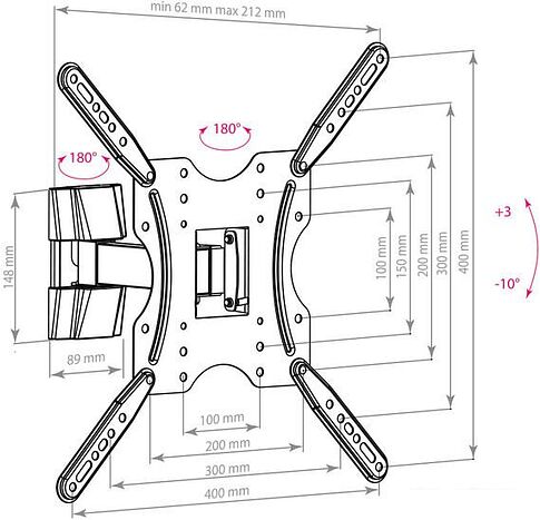 Кронштейн Arm Media LCD-403