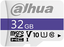 Карта памяти Dahua 32GB MicroSDHC C10/U3/V30 FAT32 DHI-TF-C100/32GB