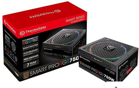 Блок питания Thermaltake Smart Pro RGB 750W Bronze [SPR-0750F-R]