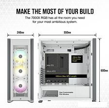 Корпус Corsair iCUE 7000X RGB CC-9011227-WW Корпус Corsair iCUE 7000X RGB CC-9011227-WW