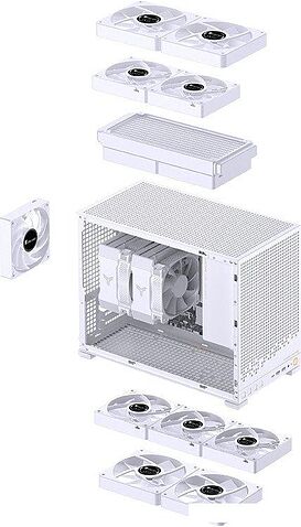 Корпус Jonsbo D32 Pro (белый)