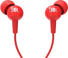 Наушники с микрофоном JBL C100SIU [JBLC100SIURED]
