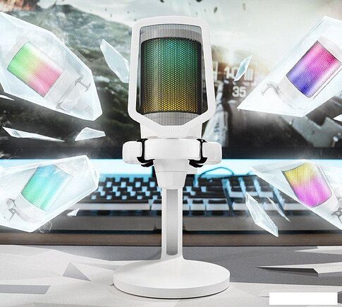 Проводной микрофон FIFINE A6 Neo (белый)