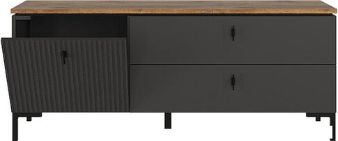 Тумба Black Red White San Gimignano RTV1D2S (антрацитовый/дуб нокс)