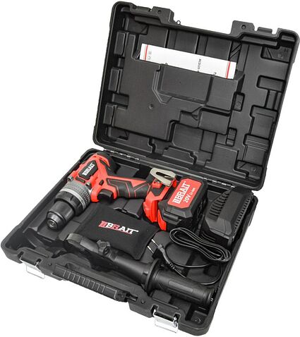 Дрель-шуруповерт Brait BCDI20-4PUMBL-1 PRO (с 1-м АКБ, кейс)