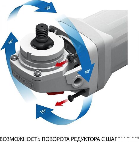 Угловая шлифмашина Зубр УШМ-П125-1500 ПСТ