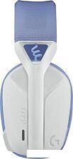 Наушники Logitech G435 Lightspeed (белый/сиреневый)