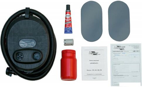 Моторно-гребная лодка Leader Boats Тайга-270-М 3315021 (серый)