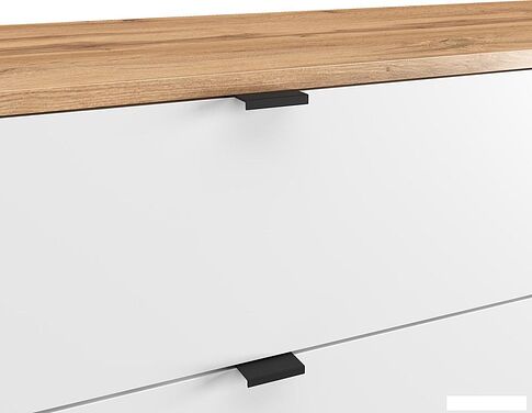 Тумба ЭлиГард Mone 1D3S (дуб вотан/белый)