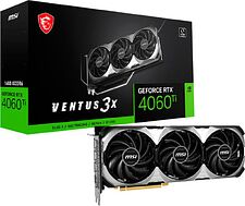 Видеокарта MSI GeForce RTX 4060 Ti Ventus 3X 16G