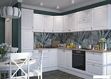 Шкаф напольный Горизонт Ева 60 (белый софт)