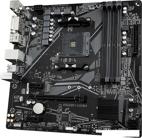 Материнская плата Gigabyte A520M DS3H (rev. 1.0)
