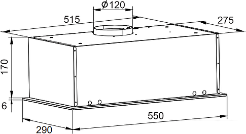 Кухонная вытяжка Hansa OMP6251BGH