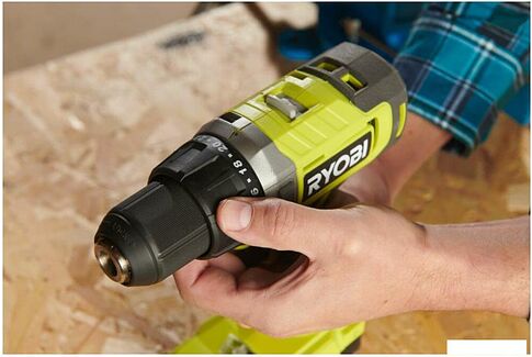 Дрель-шуруповерт Ryobi RDD18-2C415S 5133005612 (с 2-мя АКБ, сумка)
