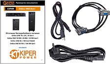Источник бесперебойного питания Kiper Power Online ONE 1K Gen1 (1000VA/1000W)