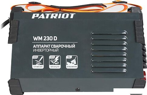 Сварочный инвертор Patriot WM 230D