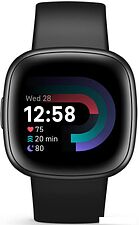 Умные часы Fitbit Versa 4 (черный/черный алюминий)