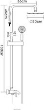 Душевая система FRAP F2416