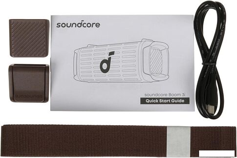 Беспроводная колонка Anker SoundCore Boom 3i (коричневый/розовый)