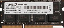 Оперативная память AMD Radeon 8ГБ DDR3 SODIMM 1333 МГц R338G1339S2S-UO