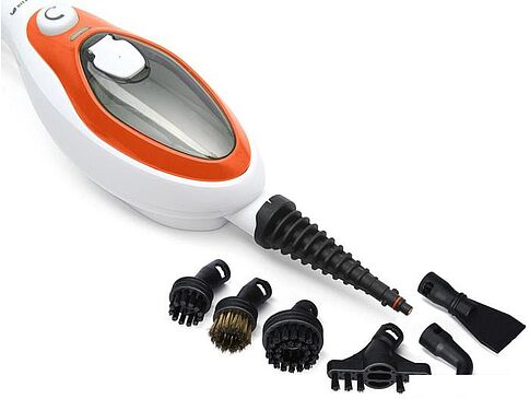 Пароочиститель Kitfort KT-1004-3 (оранжевый)